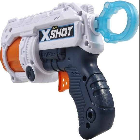 Zuru X Shot Fury 4 Stealth Foam Rotating Barrel Dart Blaster Toy - Picture 5 of 6